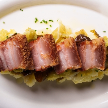 Trinxat fresc d’estiu amb rosta cruixent