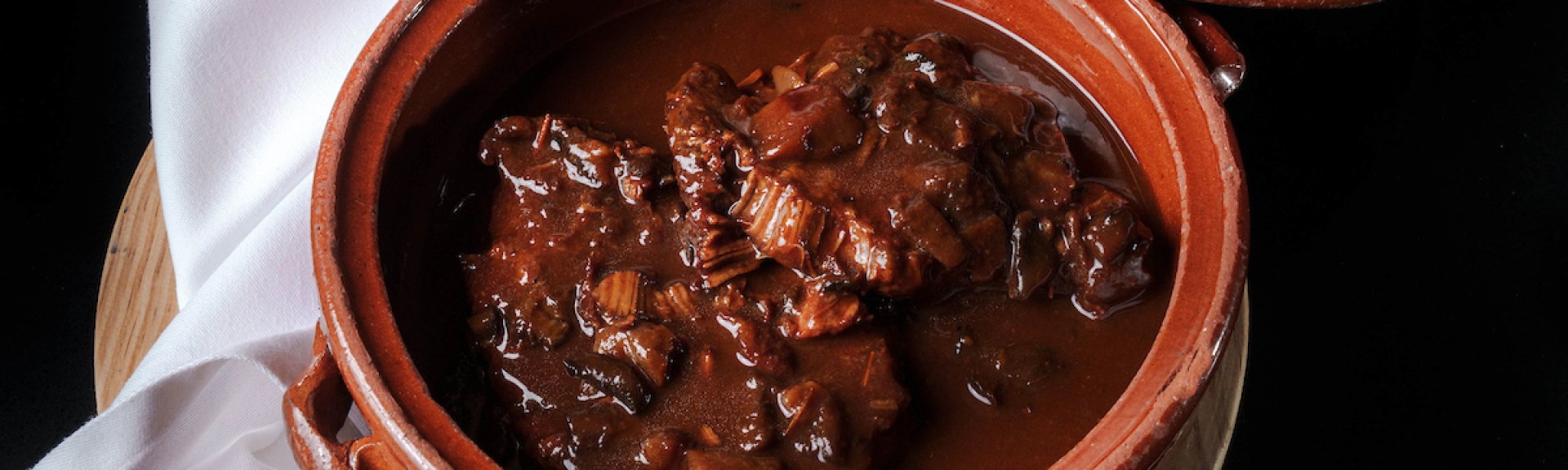 Fricandó de vedella amb bolets
